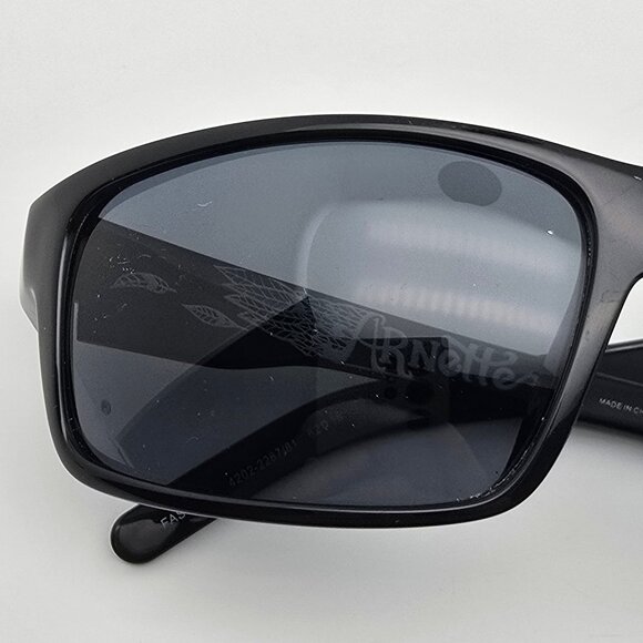 Arnette Fastball 4202-2267/81 Black Frame Polarized Grey Lens Sunglasses 62mm - Picture 14 of 14